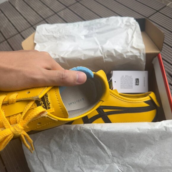Onitsuka /Tiger MEXICO 66 Sneaker Athletic YELLOW/BLACK - Picture 7 of 7